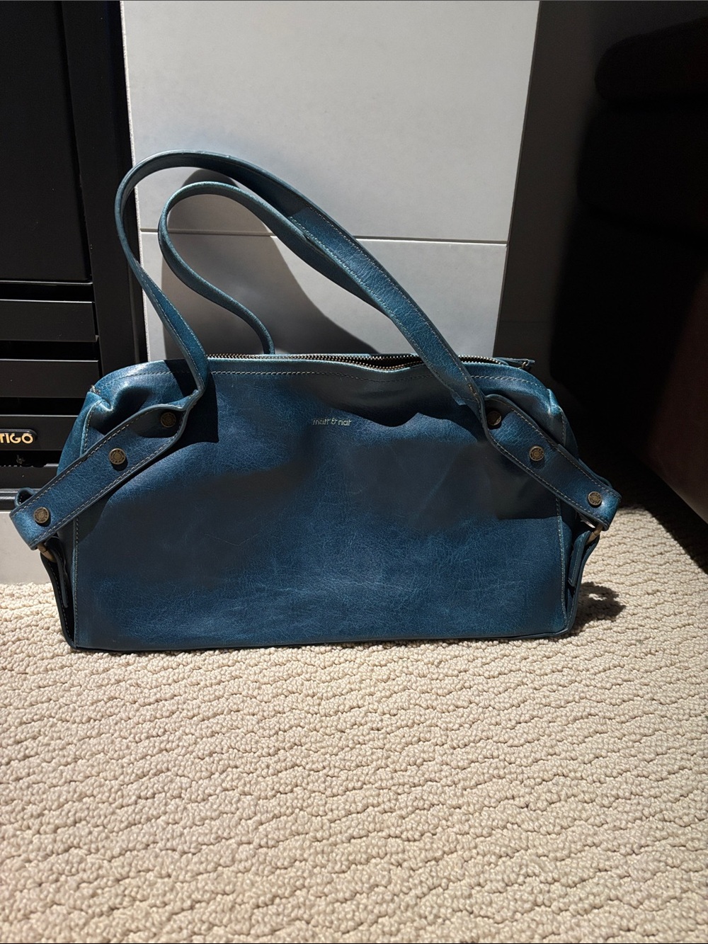 Matt & Nat Teal Blue Shoulder Bag